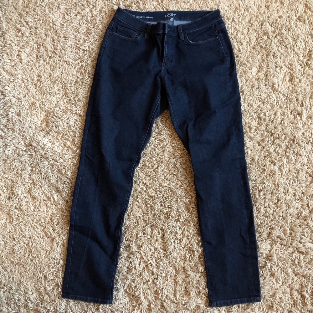 Ann Taylor Loft modern skinny jeans